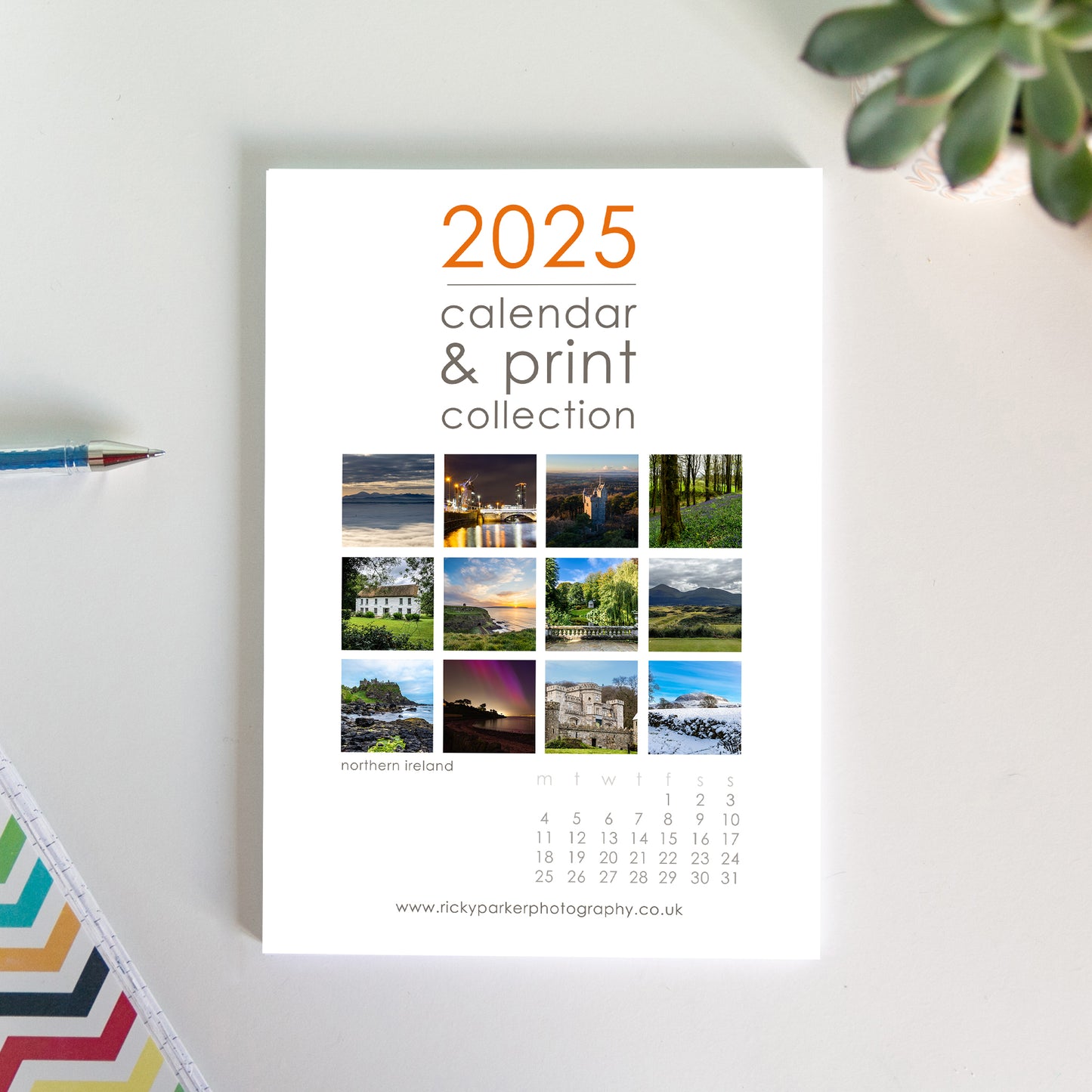 2025 Northern Ireland Calendar refill