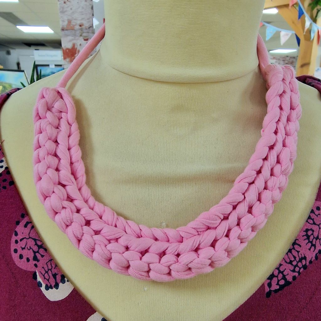 Chunky Crochet Necklace