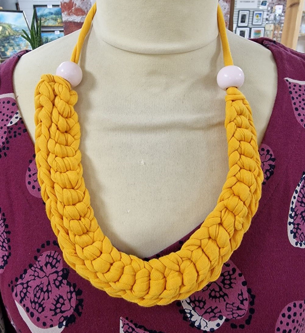 Chunky Crochet Necklace