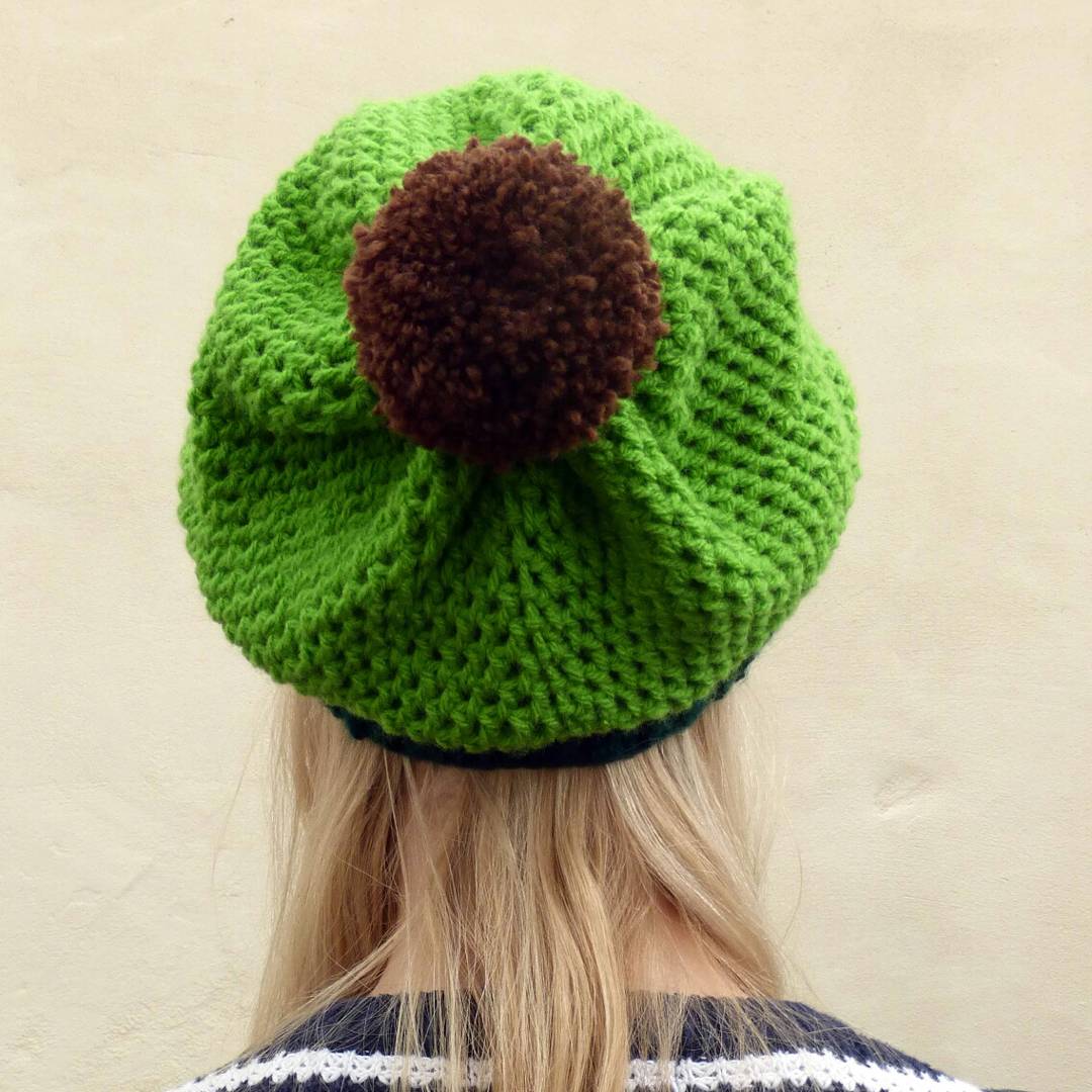 Avocado Beanie Hat