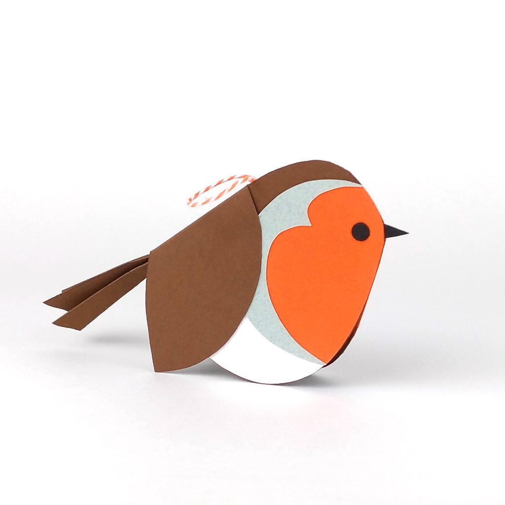 Robin paper decoration