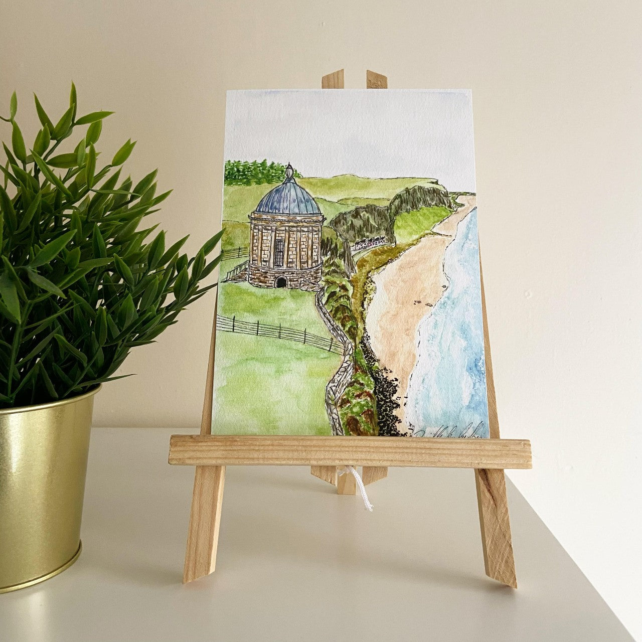 Mussenden Temple Beach View