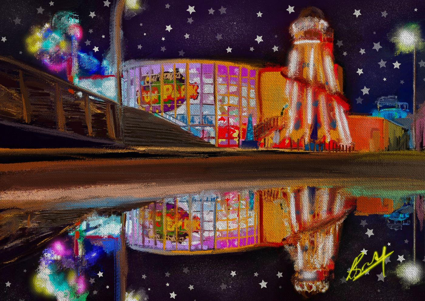 Funfair Reflections