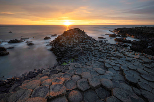 Giant’s Causeway Sunset