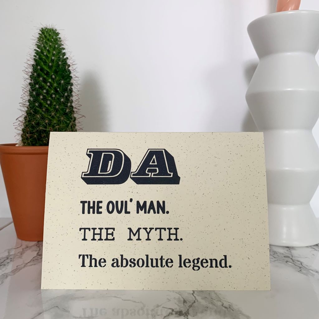 Da Greeting Card