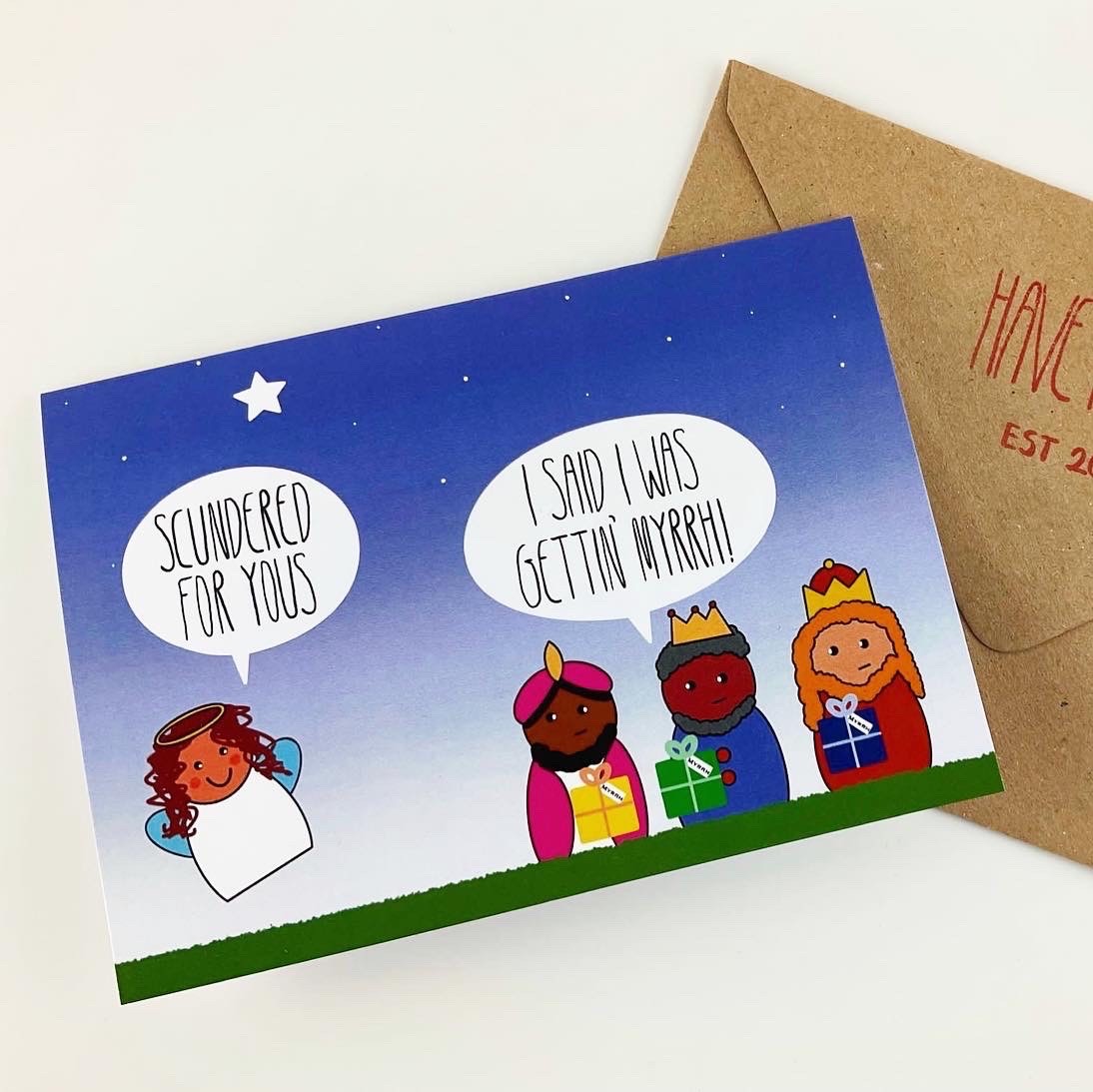 Northern Irish Nativity Christmas card pack