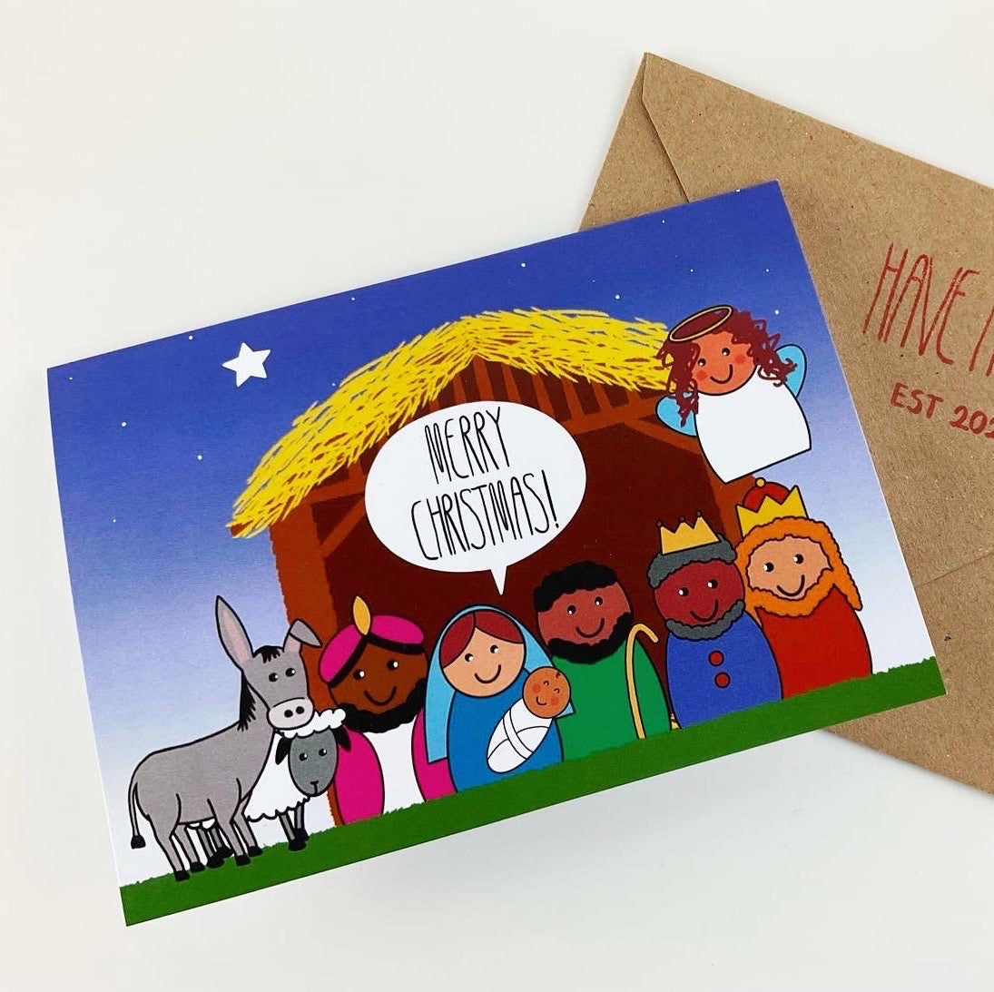 Northern Irish Nativity Christmas card pack