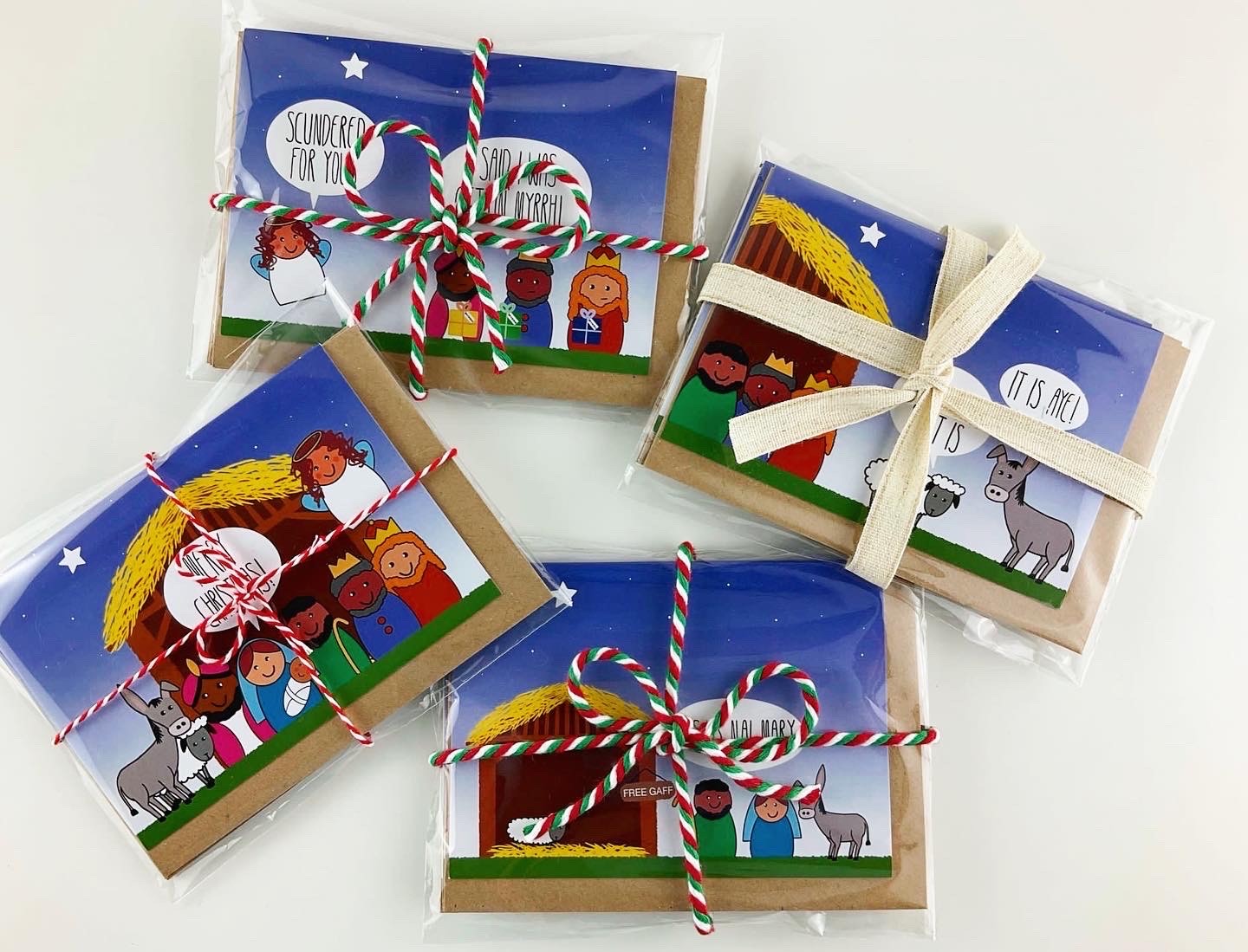 Northern Irish Nativity Christmas card pack