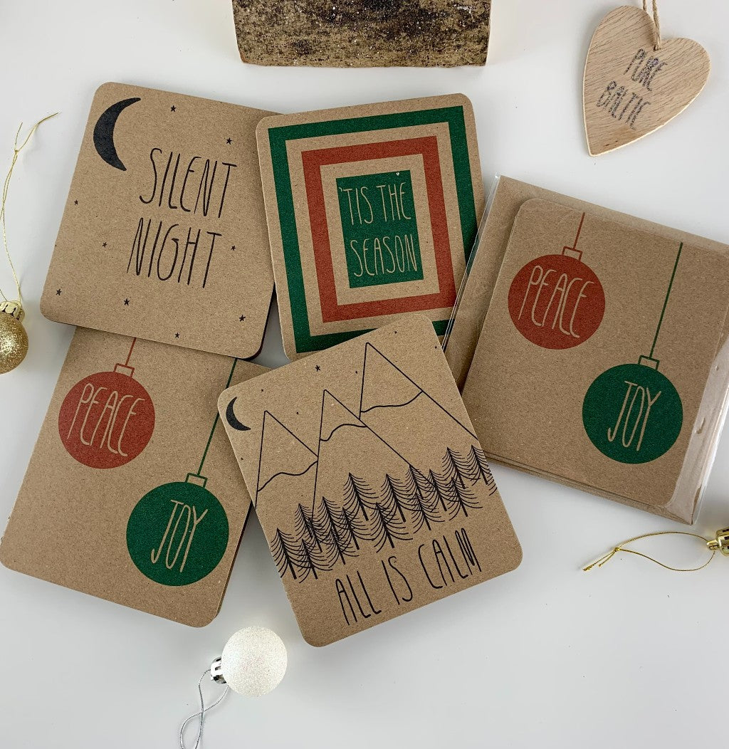 Traditional Christmas card multipack