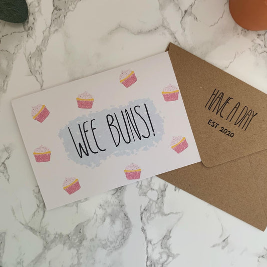 Wee Buns card