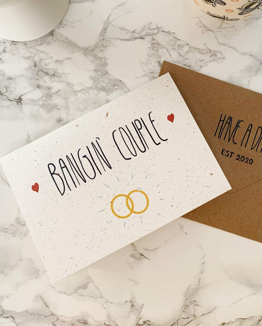 Bangin’ Couple card