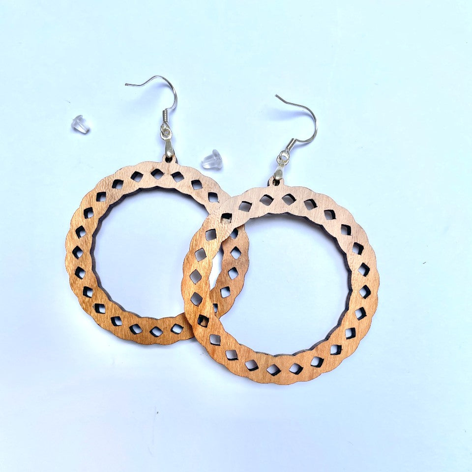 Celtic Hoop Earrings