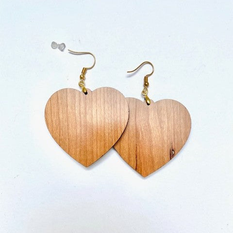 Irish Lace Heart Earrings