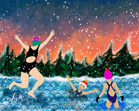 Winter Swimmin’ Women