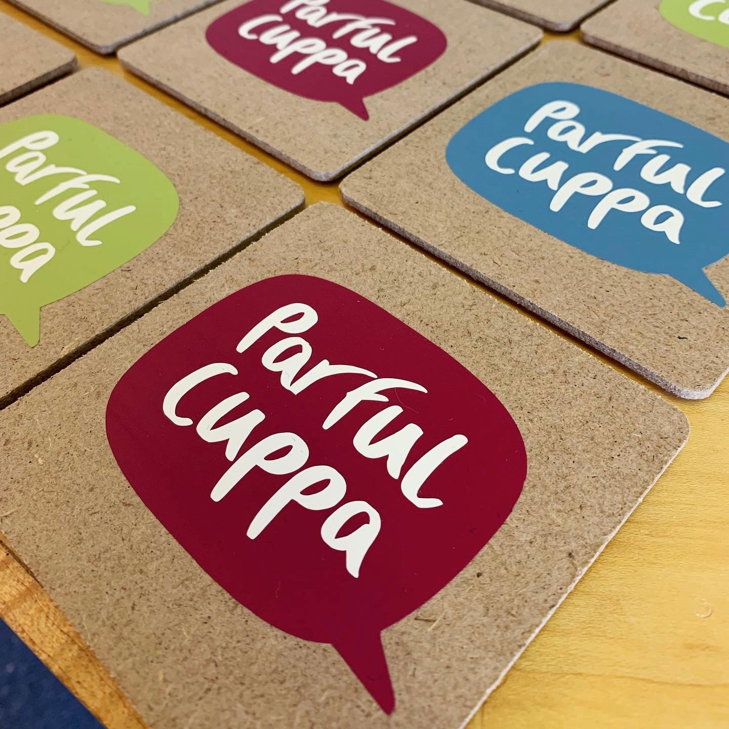 Parful Cuppa Coasters