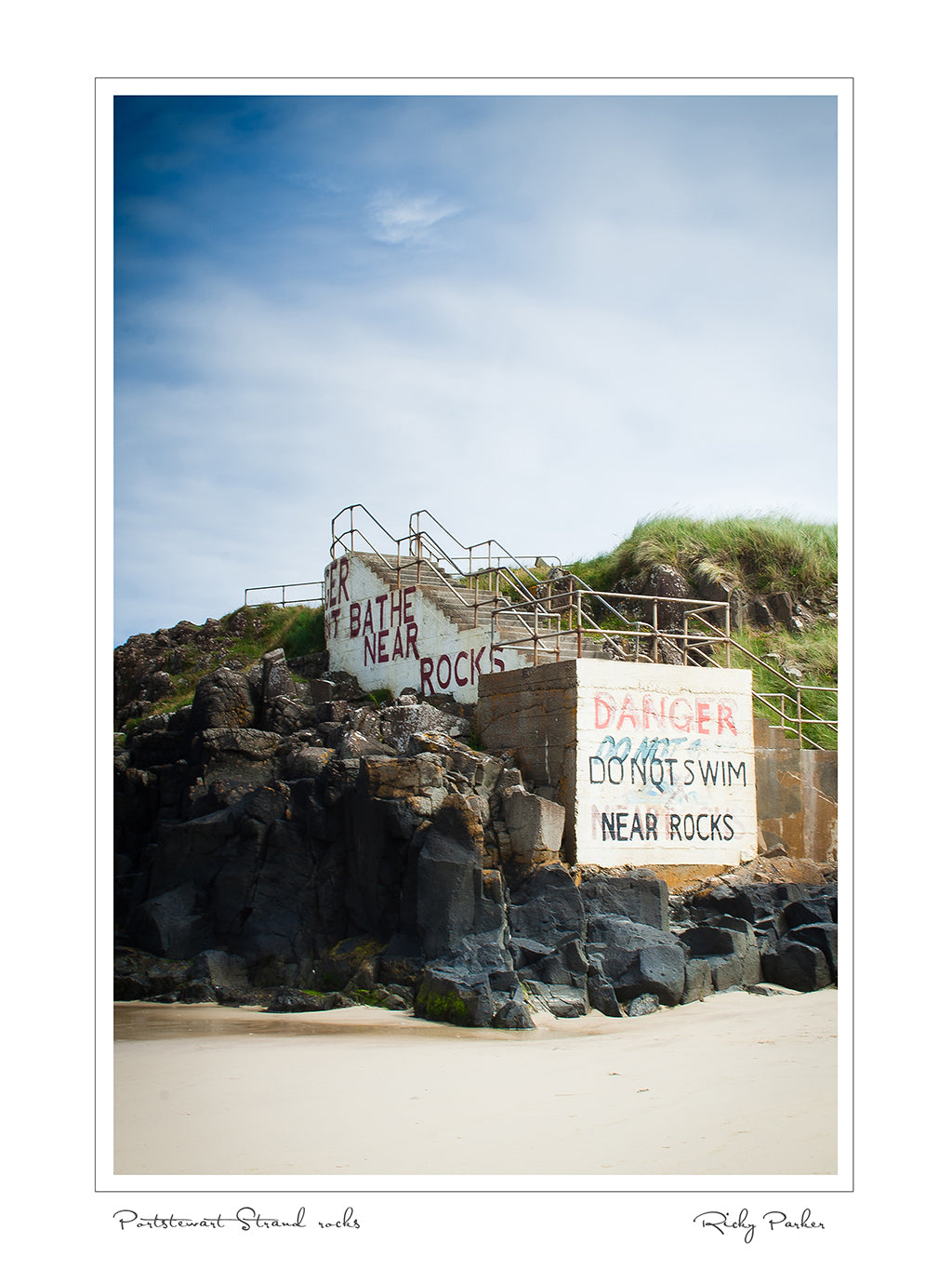 Portstewart Strand Rocks