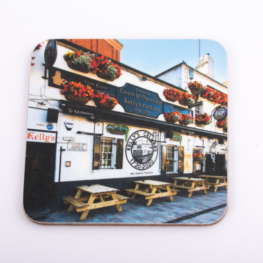 Belfast Pubs - Kelly's Cellars coaster