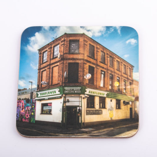 Belfast Pubs - The Sunflower coaster