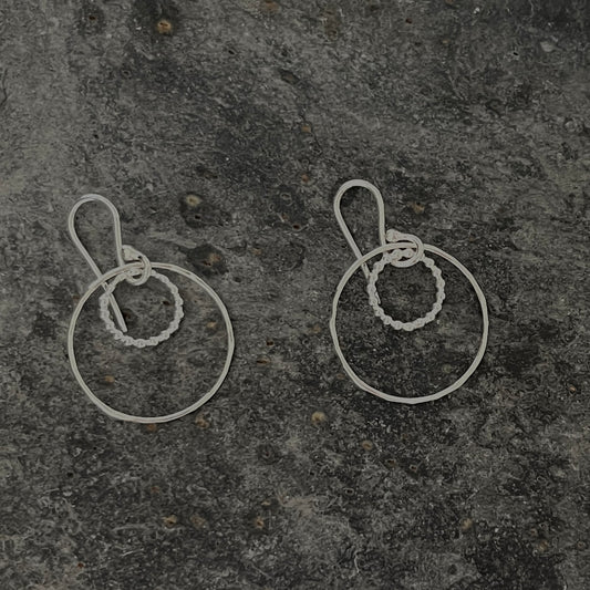 Barry's Round & Round Dangly Earrings