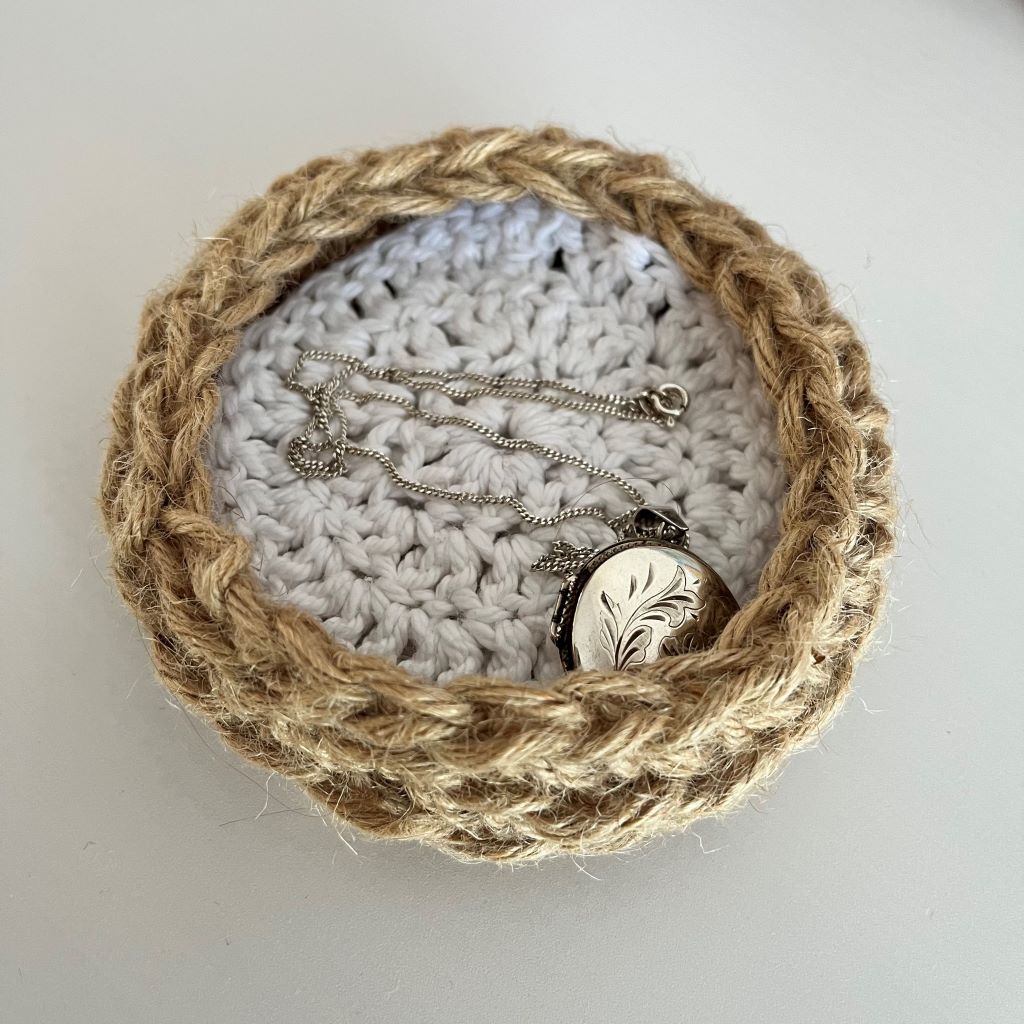 Crochet Trinket Basket