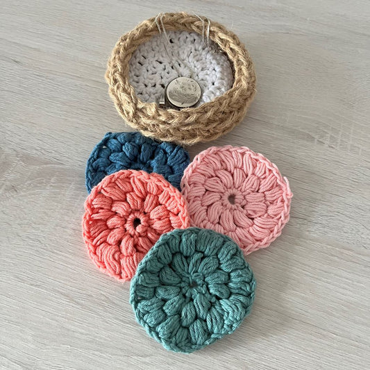 Reusable Cotton Face Scrubbies